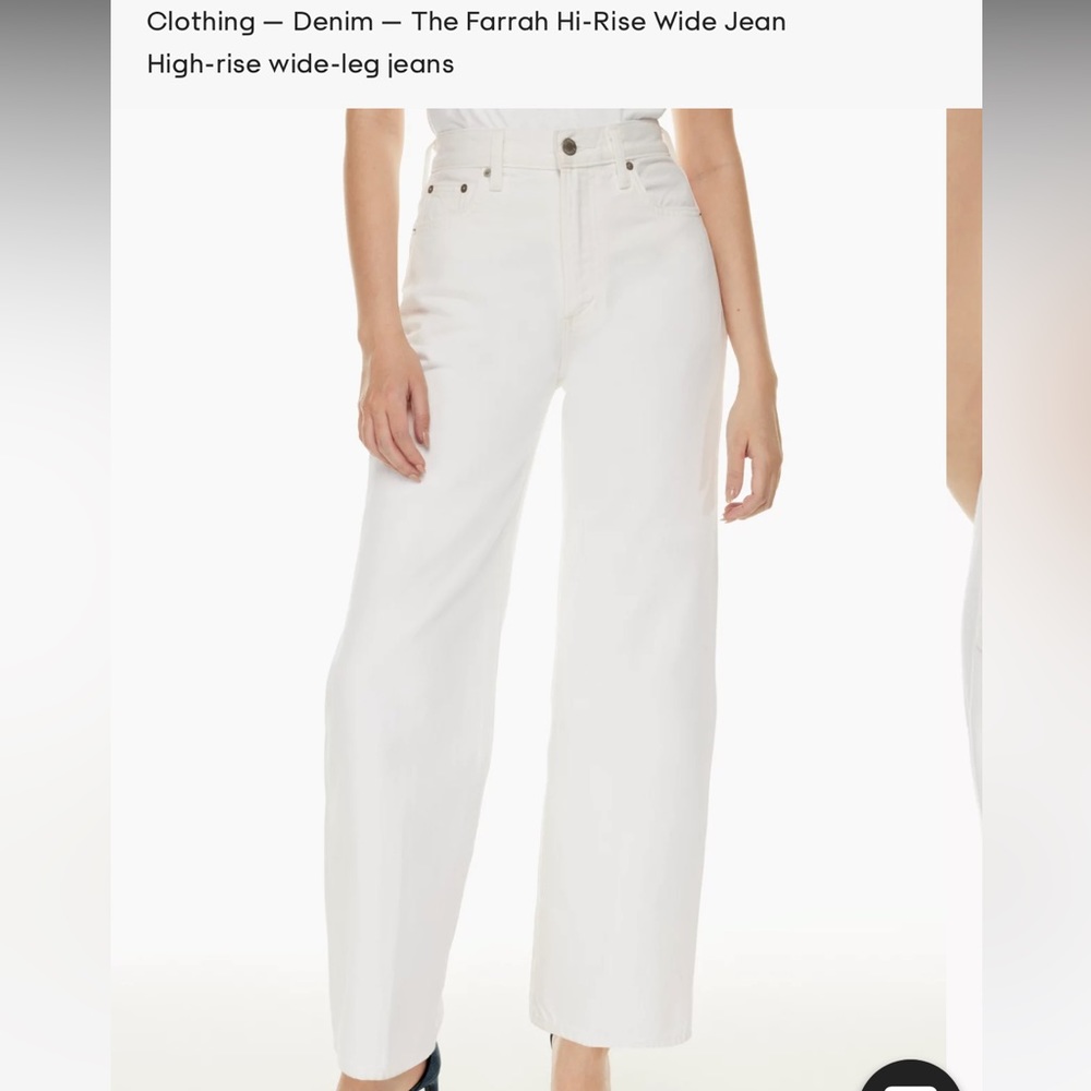 ARITZIA DENIM FORUM FARRAH JEANS